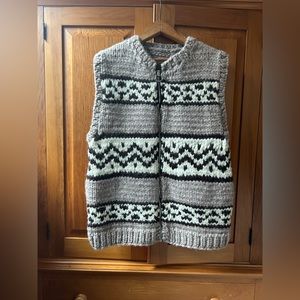 Cowichan Style Vest